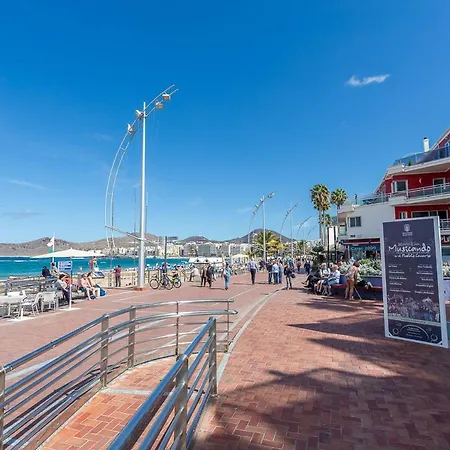009 Estudio Sonia Con Vistas Laterales Al Mar Daire Las Palmas de Gran Canaria